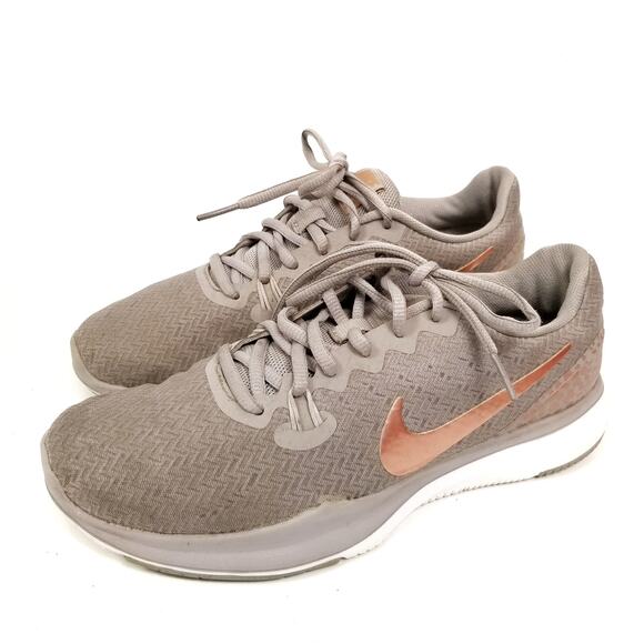 Nike Women's In Season TR 7 917722-004 Gray Rose Gold Size 7.5 - Picture 1 of 9